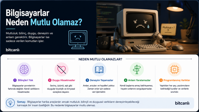 Bilgisayarlar Neden Mutlu Olamaz?